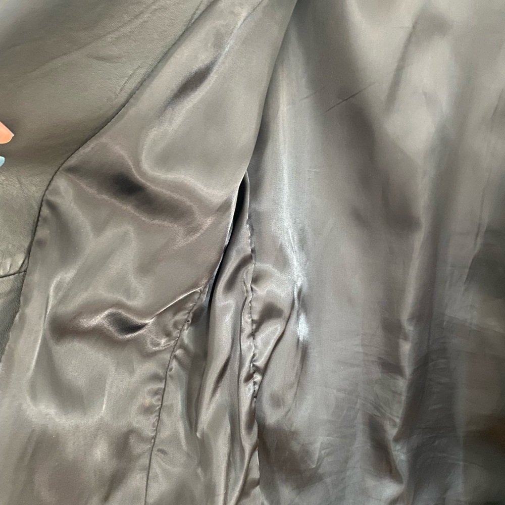 Leather Blazer - image 6